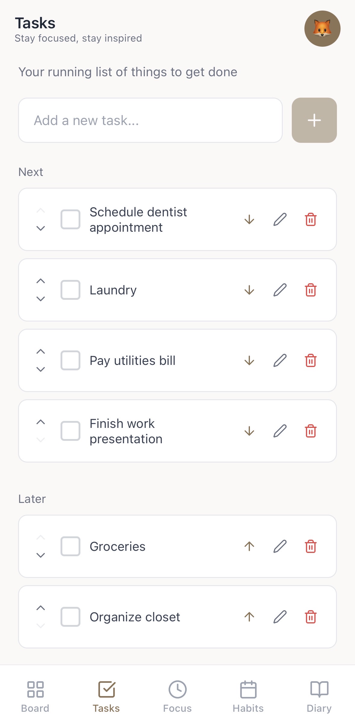 To-do List